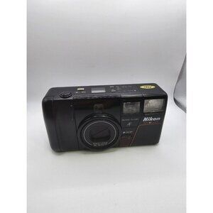 Nikon TeleTouch 35/70mm Macro Point & Shoot 35mm Film Camera- Not Tested